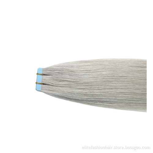 Looks natural Italian double tape on hair sillky Straight Tape in Real Human Hair Extensions 12-30 Inch Tape in Hair Extensions